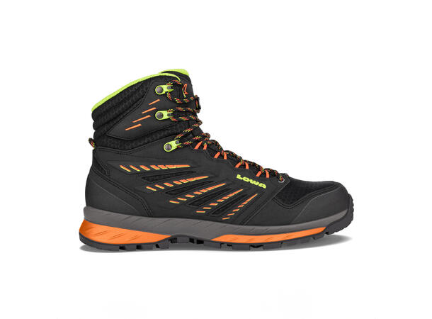 LOWA Trek Evo GTX Mid Sort/Brun 8 Tursko 
