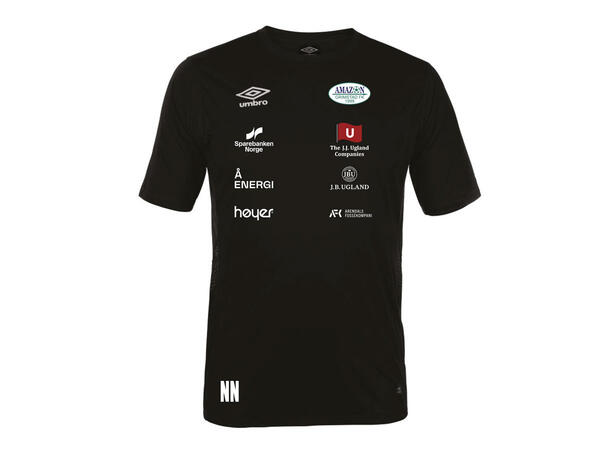 UMBRO Amazon FK Liga SS Jersey SR Sort Amazon FK Spillertrøye Senior 