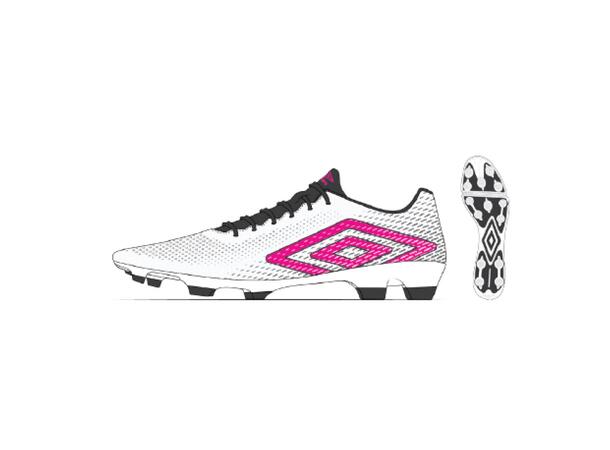 UMBRO Aurora II Lo HGR Jr Hvit 36 Fotballsko til gress og kunstgress 