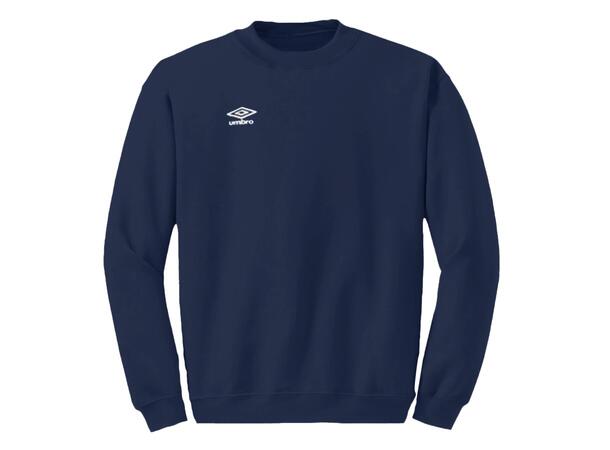 UMBRO Basic Crewneck Marine M Genser med rund hals og Umbro logo 