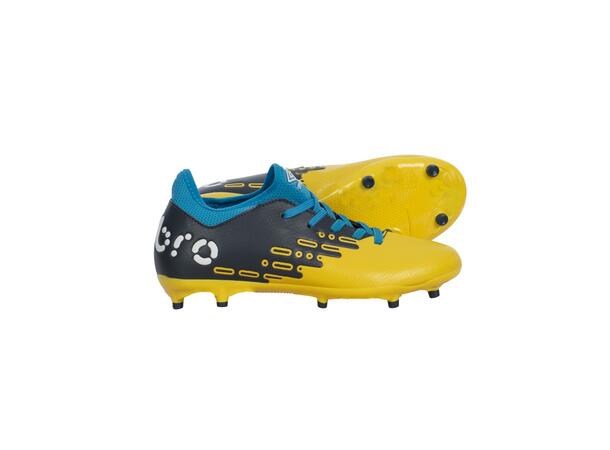 UMBRO Cypher FG Jr Gul 36,5 Fotballsko til junior med snøring 