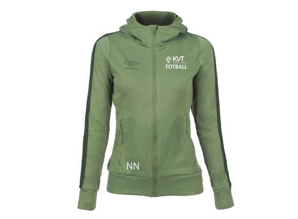 UMBRO KVT Flex Full Zip W Grønn KVT Fotball Polyester jakke Dame 