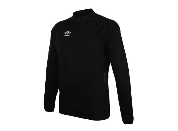 UMBRO Liga Half zip Sort M Treningsgenser med glidelås 