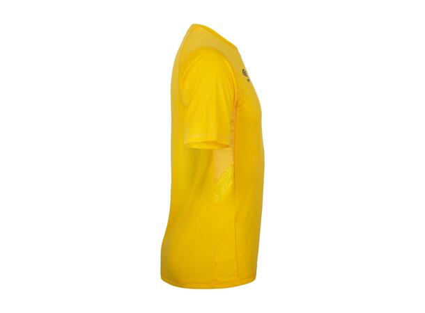 UMBRO Liga SS Jersey jr Gul 140 Spillertrøye i resirkulert kvalitet JR 