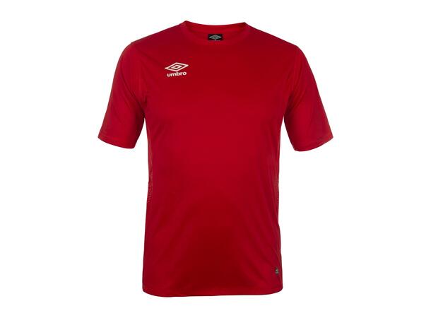 UMBRO Liga SS Jersey jr Rød 140 Spillertrøye i resirkulert kvalitet JR 