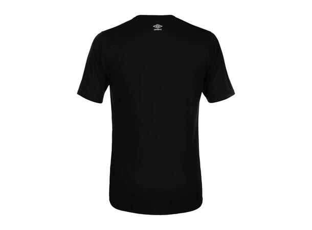UMBRO Liga SS Jersey jr Sort 140 Spillertrøye i resirkulert kvalitet JR 