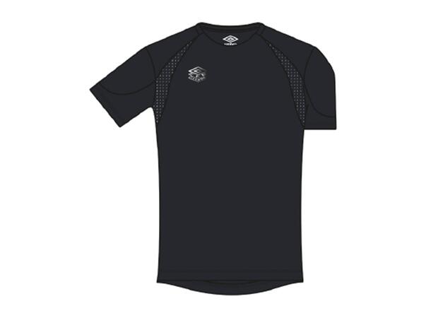 UMBRO Pro Tr Elite Poly Tee Sort XXL Trenings t-skjorte 