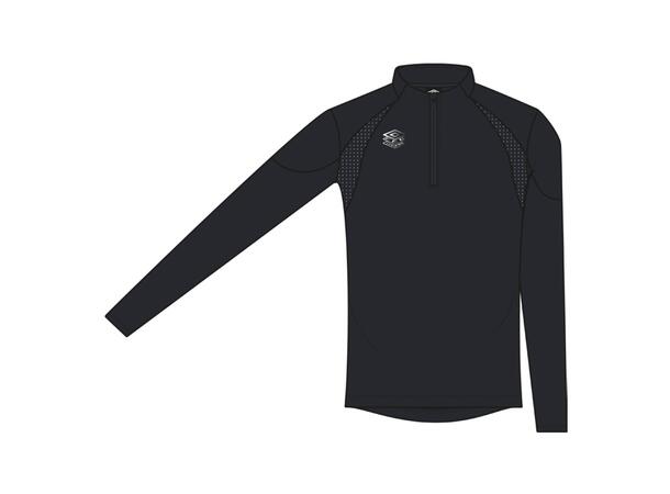 UMBRO Pro Tr Half Zip Top Sort XXL Treningsoverdel med glidelås 