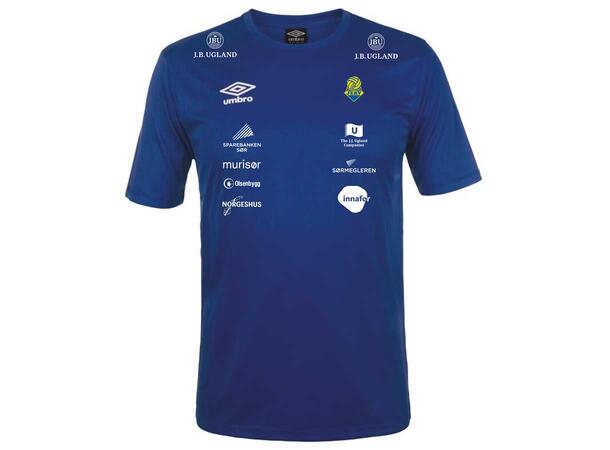 FK Jerv Cup SS Jersey JR Blå FK Jerv Trenings T-Shirt Junior 