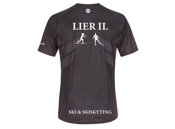 Fibra Lier Ski Sync Tee Sort JR Lier Ski Trenings T-skjorte Junior 