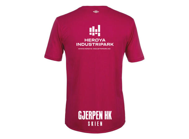Gjerpen Elite Cup SS SR Rosa Gjerpen Trenings t-skjorte Senior 