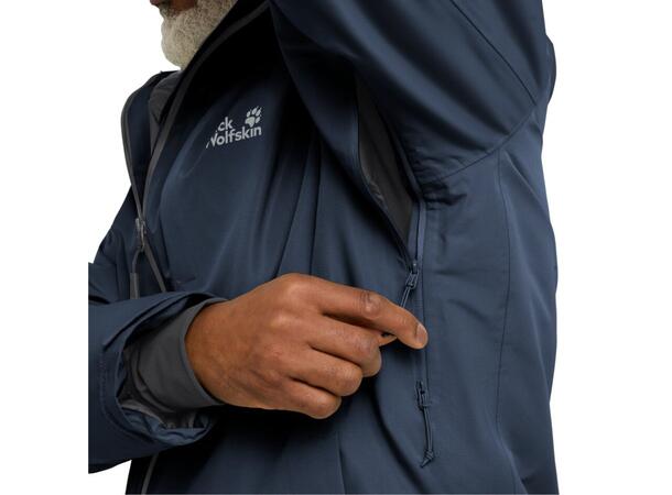 JW Icecape 2L Down Ins Jkt Marine L Jack Wolfskin vanntett dun jakke 