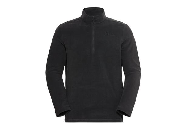 JW Taunus HZ M Mørk grå M Jack Wolfskin Fleecegenser m/glidelås 