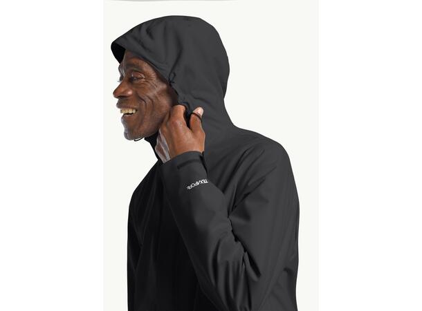 JW Trailtime 2L Jkt M Sort L Jack Wolfskin Skalljakke 