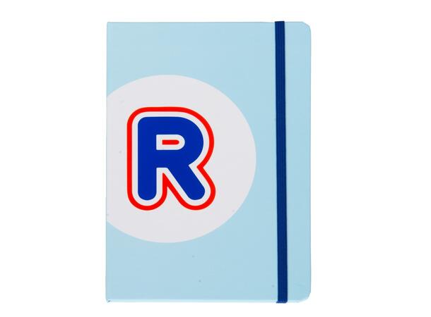 ST Rema 1000 Bok Lys blå REMA - Notatbok med R logo lys blå 
