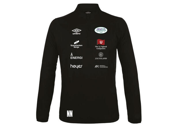 UMBRO Amazon FK Liga Half zip SR Sort Amazon FK Treningsgenser Senior 