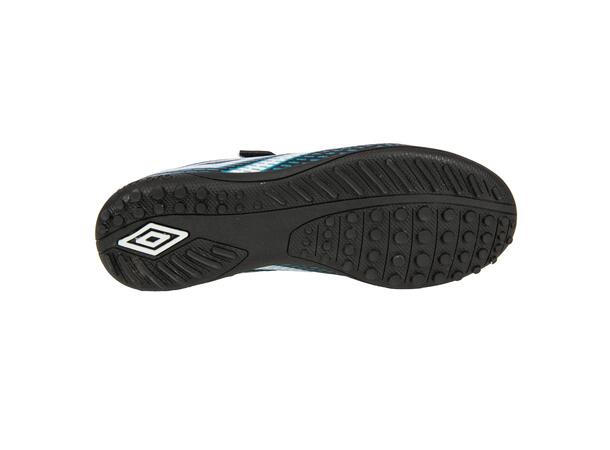 UMBRO Aurora II Lo TF VE Jr Sort 27,5 Fotballsko til junior med velcro 