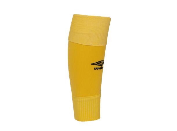 UMBRO Footless Sock Gul M Fotballstrømpe uten fot 