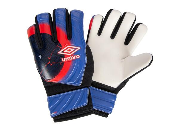 UMBRO Neo Club GK Glove Dps Jr Blå 4 Keeperhanske til junior med fingerstøtte 