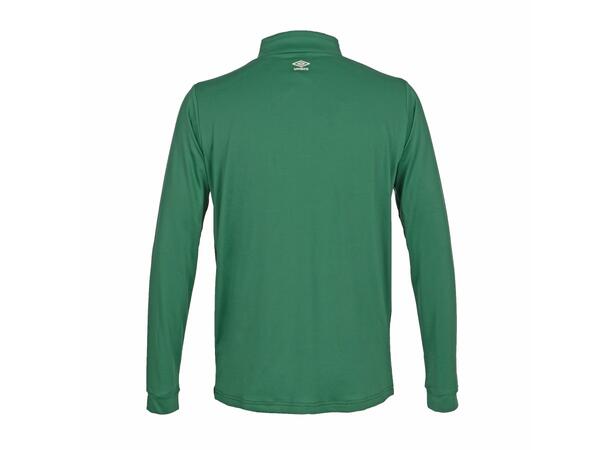 UMBRO UX Pro Half Zip Jr Grønn/Hvit 140 Treningsgenser med glidelås til junior 