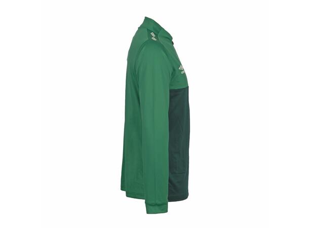 UMBRO UX Pro Half Zip Jr Grønn/Hvit 140 Treningsgenser med glidelås til junior 