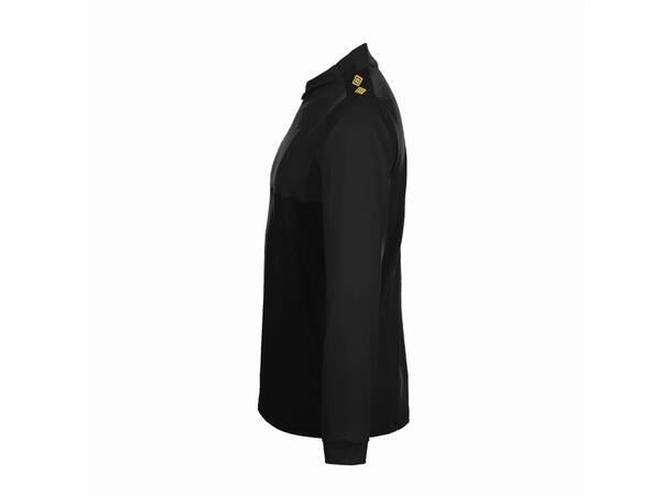 UMBRO UX Pro Half Zip Jr Sort/Gul 152 Treningsgenser med glidelås til junior 