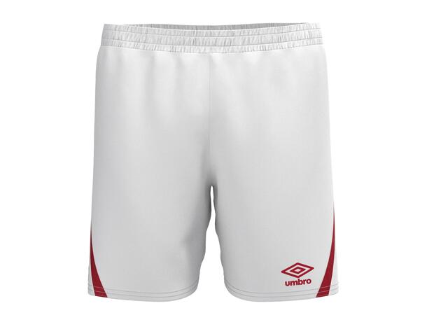 UMBRO UX Pro Shorts Hvit/Rød M Flott spillershorts 
