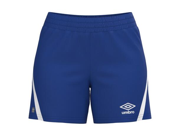 UMBRO UX Pro Shorts W Blå/Hvit 38 Flott spillershorts dame 