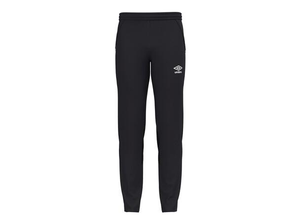 UMBRO UX Pro Slim Pant Sort/Hvit L Treningsbukse i smal passform 