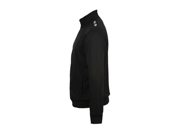 UMBRO UX Pro Track Jacket Jr Sort 140 Polyesterjakke med tøffe detaljer Junior 