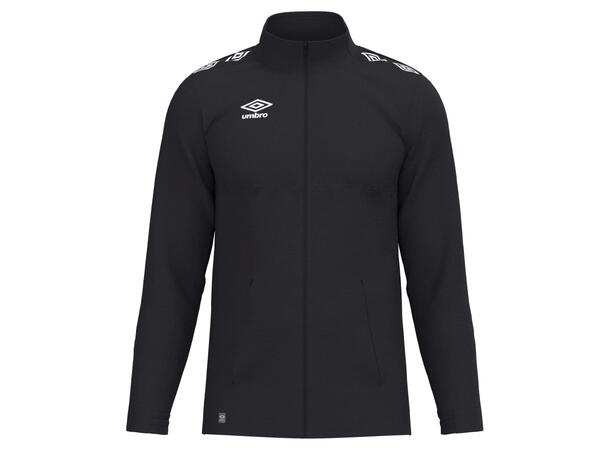 UMBRO UX Pro Trn Jkt Sort/Hvit L Lett treningsjakke, normal passform. 