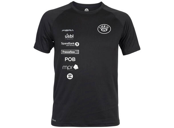 FIBRA Lier IL Sync Logo Tee  JR Sort Lier ILTrenings T-skjorte Junior 