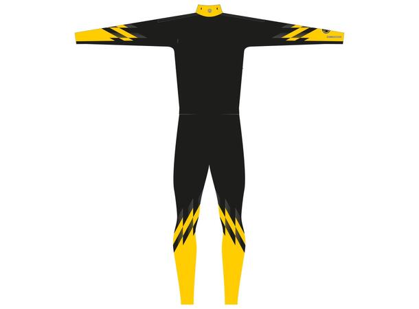FIBRA Otra Ski Racesuit Sort L Må bestilles hos klubben 