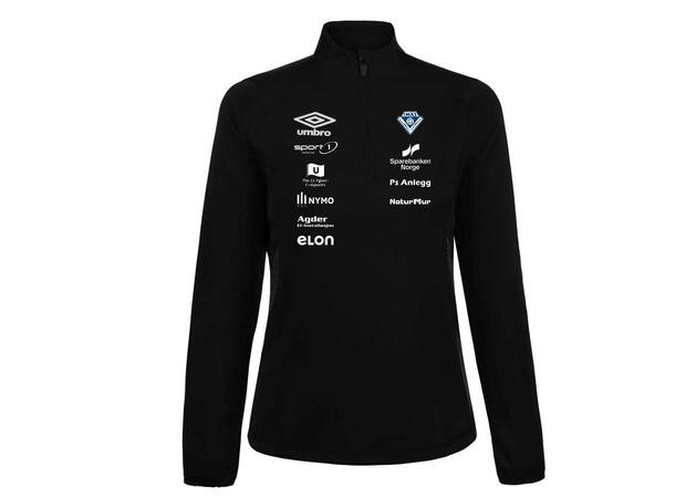 Imås Liga Half Zip W Sort Imås Treningsgenser Dame 