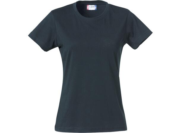 ST Basic T-shirt Ladies Marine XS Bomulls t-skjorte