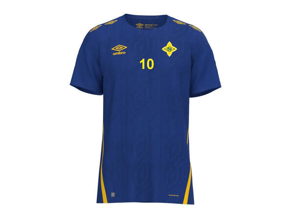 UMBRO BSK UX Pro SS Jsy SR Blå/Gul HB Bækkelaget Spillertrøye Håndball Senior 