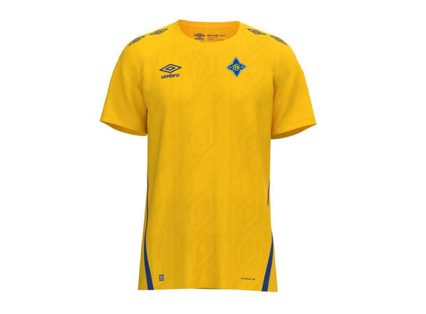 UMBRO BSK UX Pro SS Jsy SR Gul/Blå FB Bækkelaget Spillertrøye Fotball Senior 