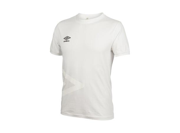 UMBRO Boston Tee. Hvit L T-skjorte med rund hals 