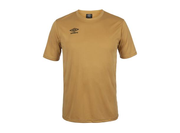 UMBRO Cup SS Jersey jr Gull 116 Spillertrøye i 100% polyester 