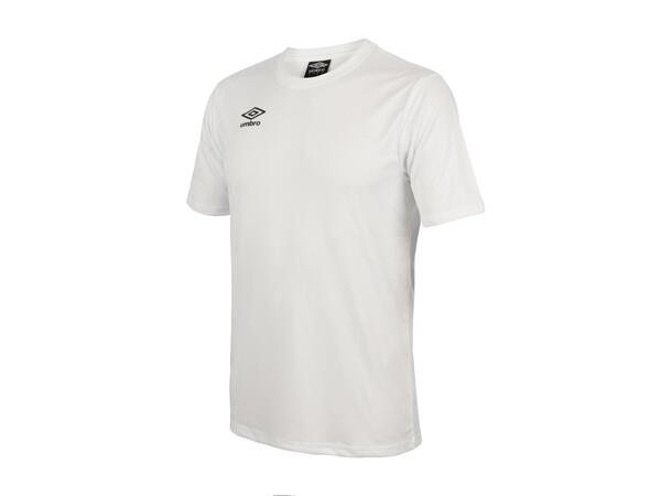 UMBRO Cup SS Jersey jr Hvit 116 Spillertrøye i 100% polyester 