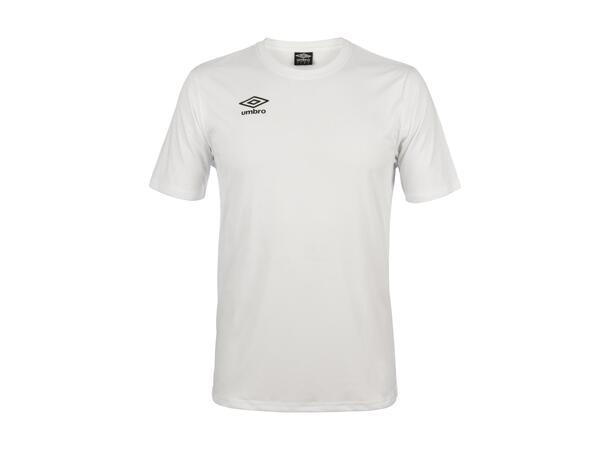 UMBRO Cup SS Jersey jr Hvit 116 Spillertrøye i 100% polyester 