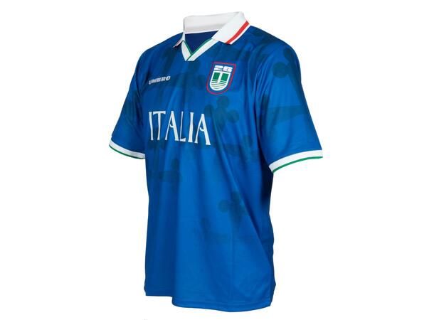 UMBRO Italy Jersey Blå S Retro fotballskjorte 