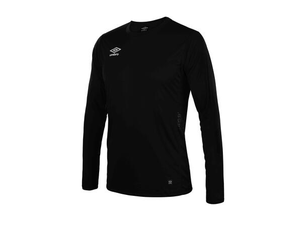 UMBRO Liga LS Jersey Sort XS Flott langermet spillertrøye 