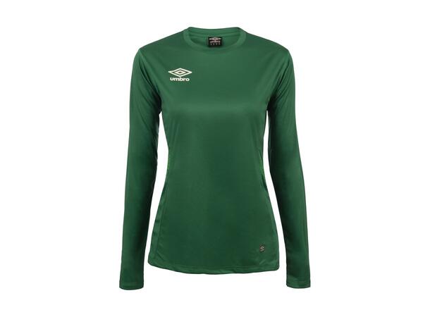 UMBRO Liga LS Jersey W Grønn 40 Flott langermet spillertrøye til dame 