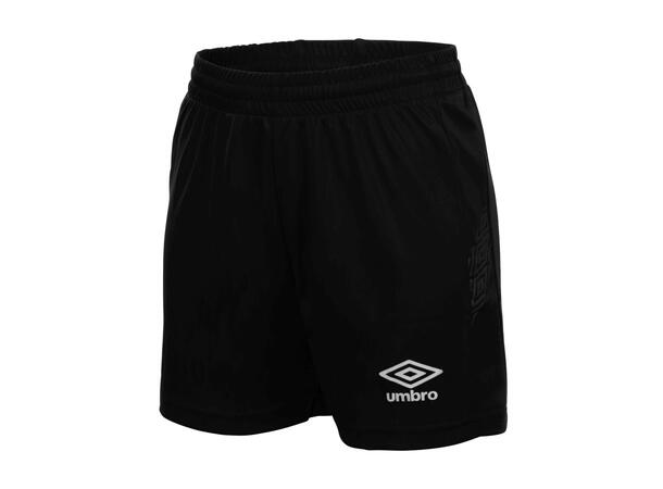 UMBRO Liga Shorts W Sort 42 Spillershorts i resirkulert kvalitet 