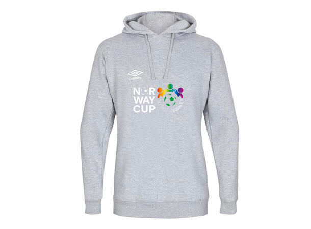 UMBRO Norway Cup Hood Grå XS Hettegenser med liten logo 