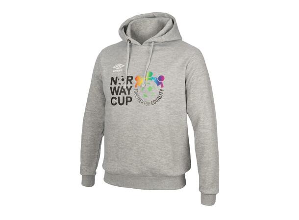 UMBRO Norway Cup Hood Grå XS Hettegenser med liten logo 
