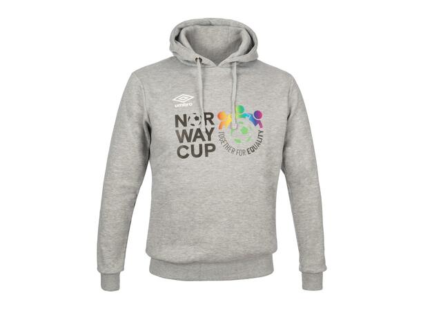 UMBRO Norway Cup Hood Grå XS Hettegenser med liten logo 