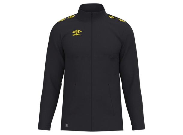 UMBRO UX Pro Trn Jkt Sort/Gul M Lett treningsjakke, normal passform. 