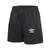 UMBRO Flex Shorts W Sort 36 Shorts til dame i resirkulert polyester 